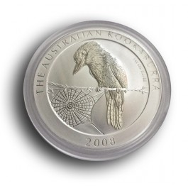 Silver Coin 1 oz Kookaburra 2008 .999% BU in USD | Indigo - Indigo